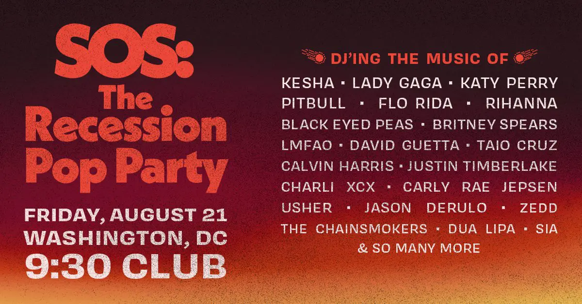 SOS: The Recession Pop Party