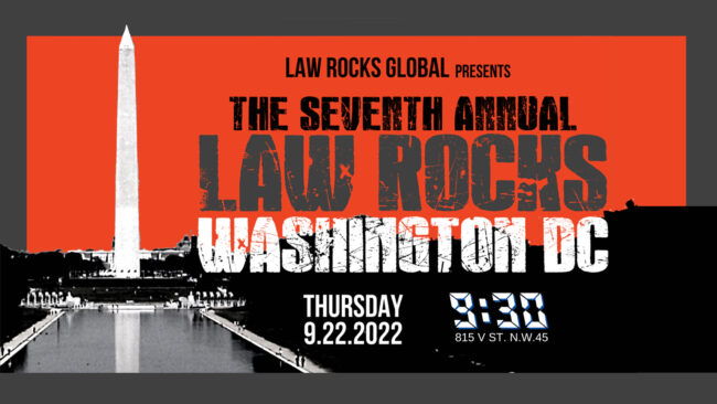 7th Annual Law Rocks Washington DC