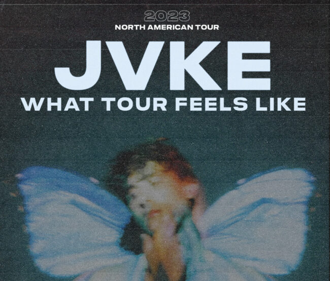 JVKE "what tour feels like" 2023 North American Tour Base ATRL